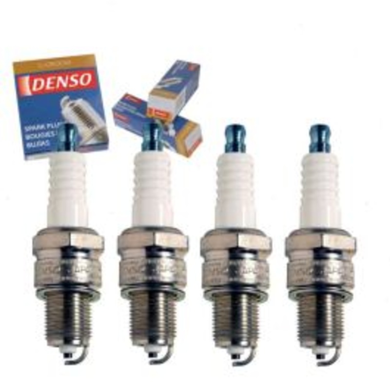 4 pc DENSO Standard U-Groove Spark Plugs for 1968-1971 BMW 2002ti 2.0L L4
