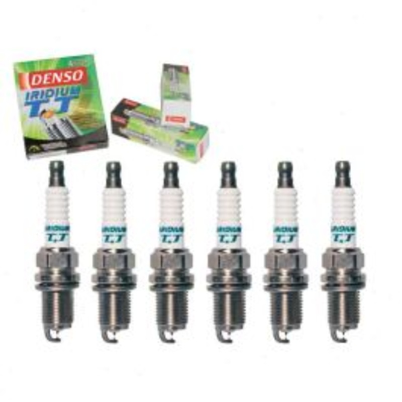 6 pc DENSO Iridium TT Spark Plugs for 2000 BMW 328Ci 2.8L L6