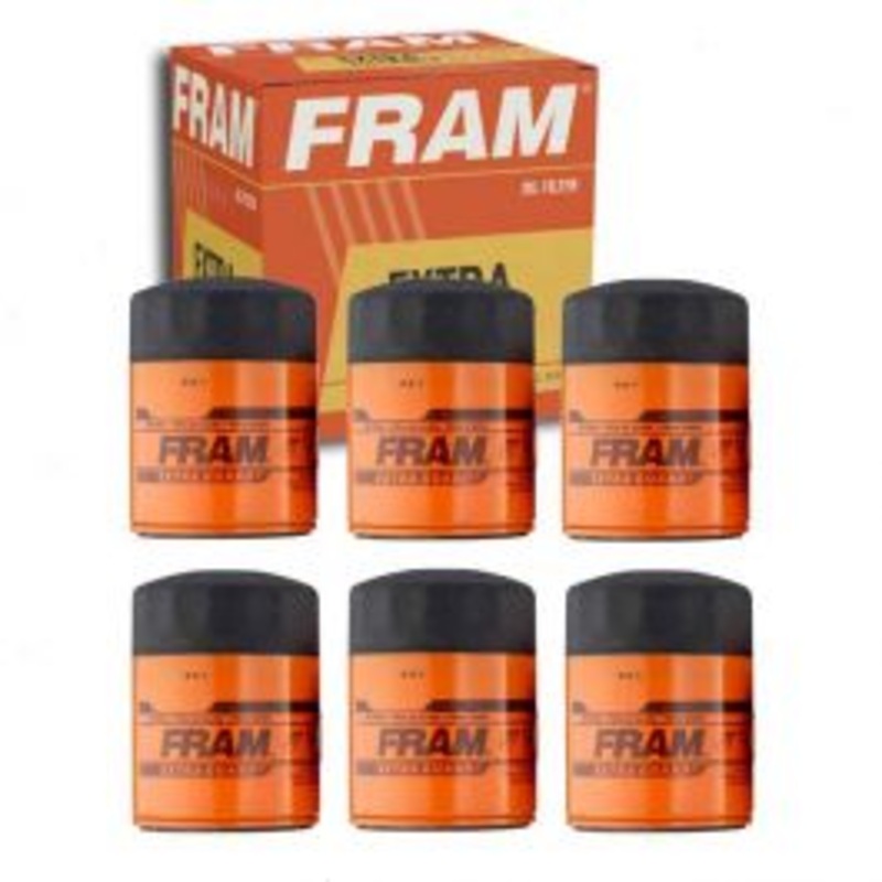 6 pc FRAM Extra Guard PH10575 Engine Oil Filters