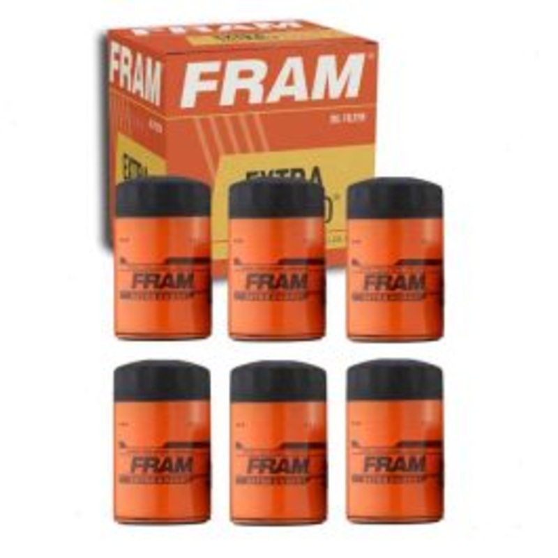 6 pc FRAM Extra Guard PH3600 Engine Oil Filters