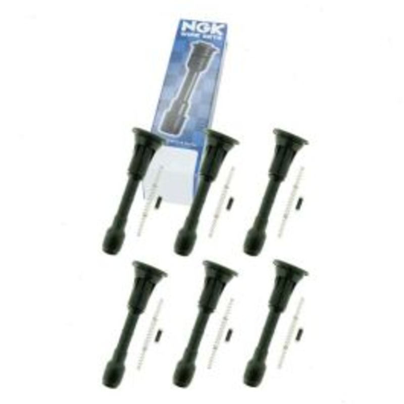 6 pc NGK Ignition Coil Boots for 2009-2018 Nissan Maxima 3.5L V6