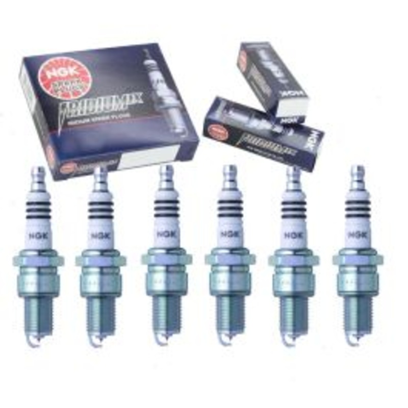 6 pc NGK Iridium IX Spark Plugs for 1968-1970 Jeep J-3500 3.8L L6
