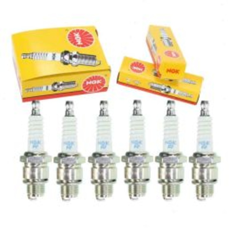 6 pc NGK Standard 4551 BR9HS-10 Spark Plugs