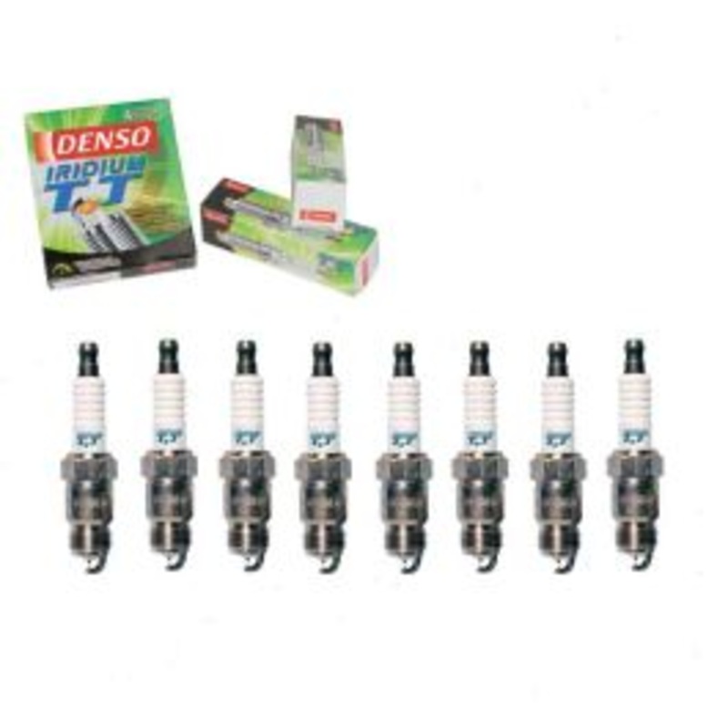 8 pc DENSO Iridium TT Spark Plugs for 1979-1986 GMC G2500 5.0L 5.7L 6.6L V8