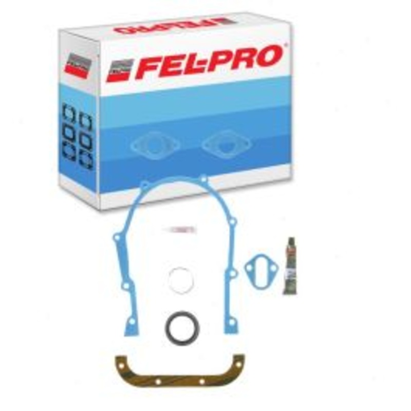 Fel-Pro Engine Timing Cover Gasket Set for 1963 Mercury Country Cruiser 6.4L V8