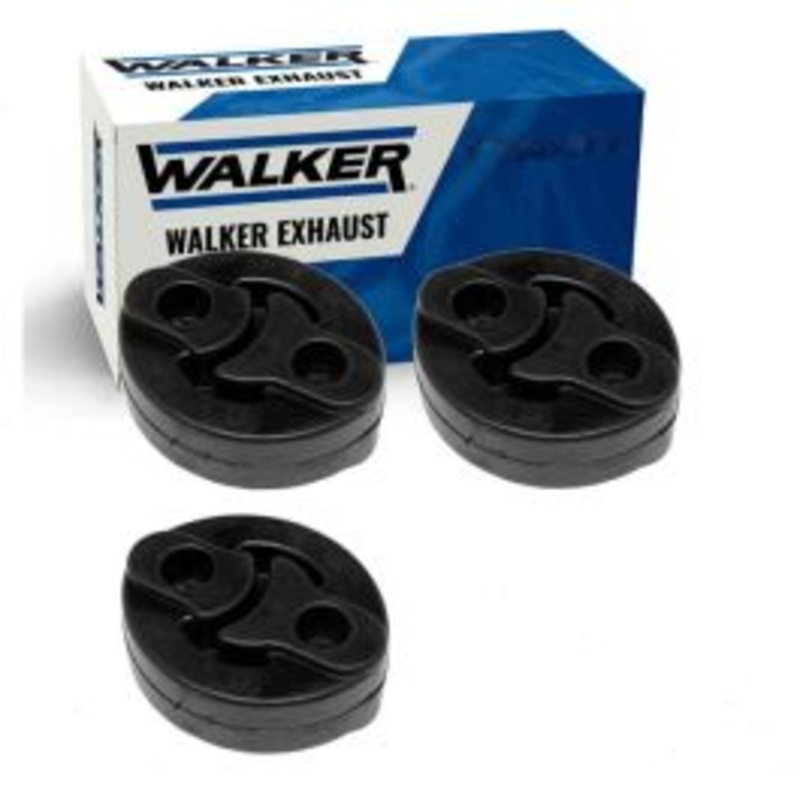 3 pc Walker Muffler Exhaust System Insulators for 1995-1998 Nissan 200SX 1.6L L4