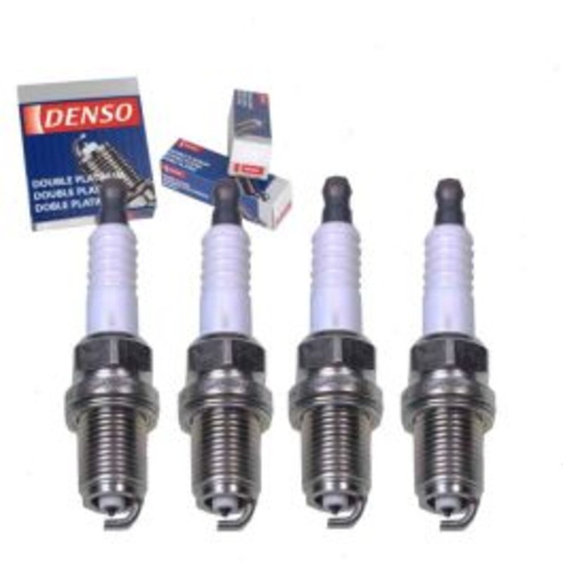 4 pc DENSO Double Platinum Spark Plugs for 2000-2014 Audi A4 Quattro 1.8L 2.0L L4