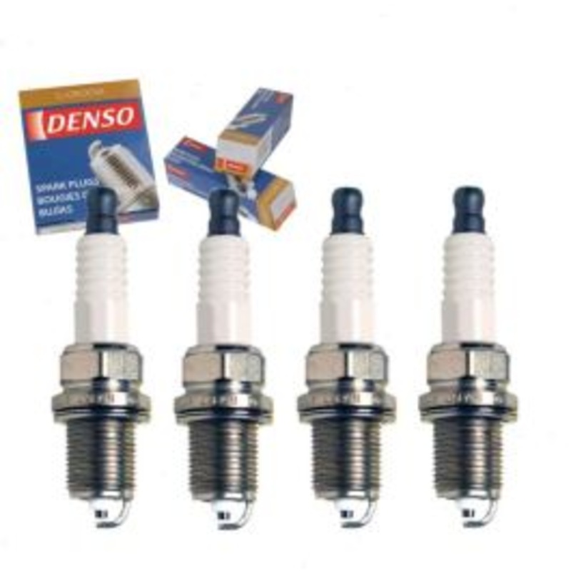 4 pc DENSO Standard U-Groove Spark Plugs for 1994-1998 Toyota T100 2.7L L4