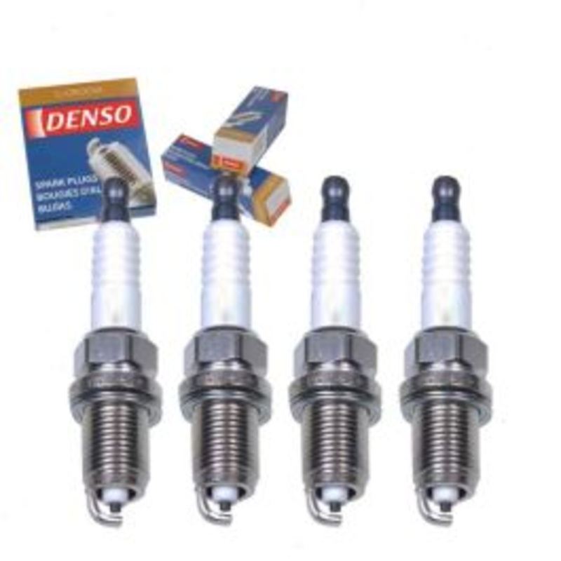 4 pc DENSO Standard U-Groove Spark Plugs for 1996-2008 Toyota RAV4 2.0L 2.4L L4