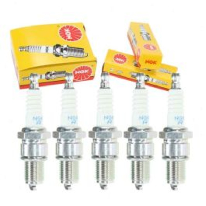 5 pc NGK Standard Spark Plugs for 1986 Audi 5000 Quattro 2.2L L5