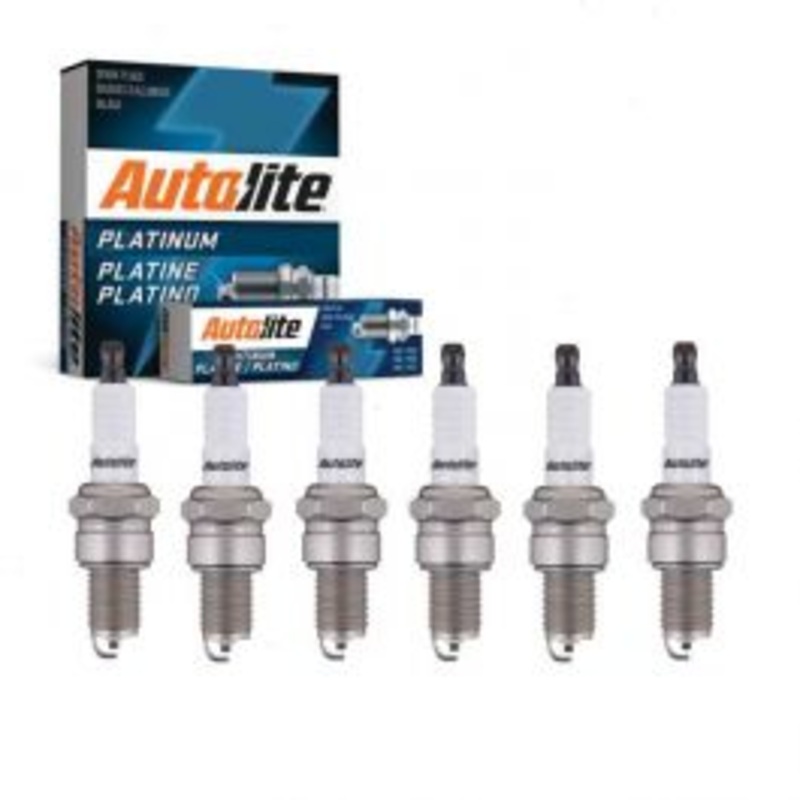 6 pc Autolite Platinum Spark Plug for 1972-1987 Jaguar XJ6 4.2L L6