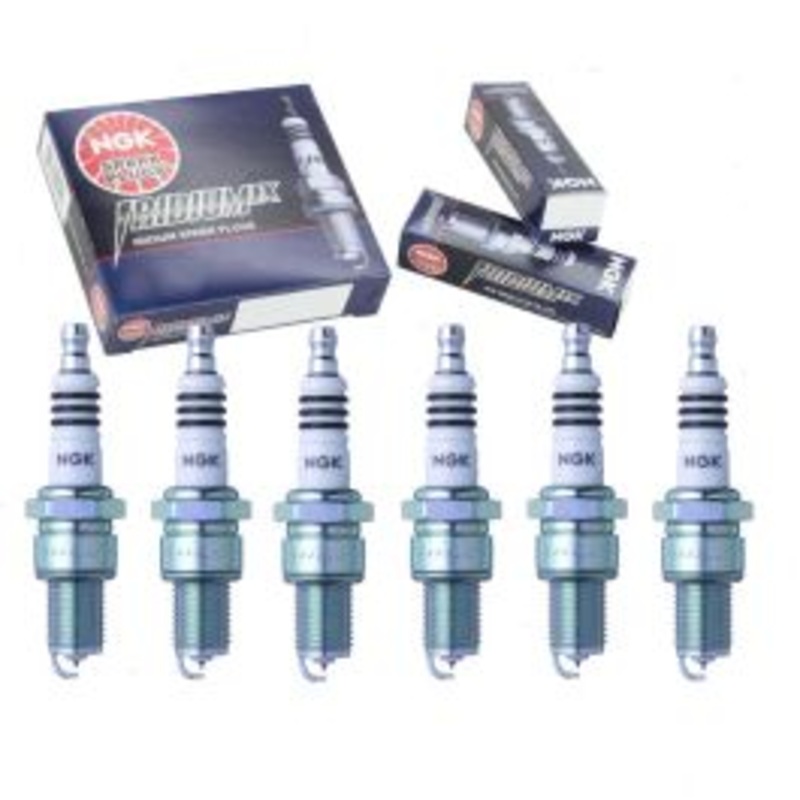 6 pc NGK Iridium IX Spark Plugs for 1968-1969 Buick Special 4.1L L6