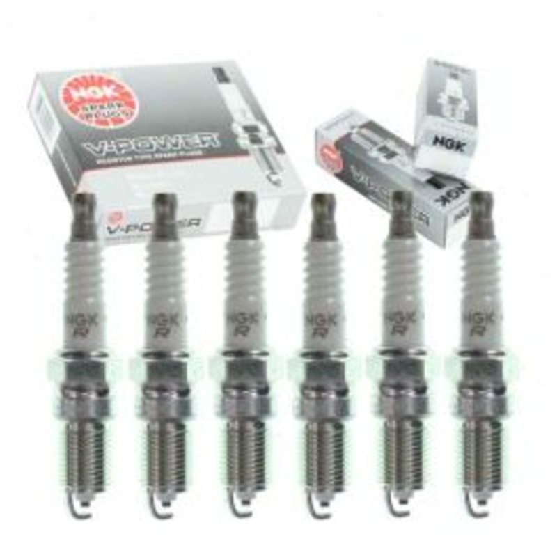 6 pc NGK V-Power Spark Plugs for 1997-2006 Chevrolet Malibu 3.1L 3.5L V6