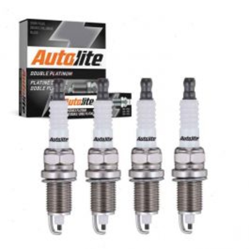 4 pc Autolite Double Platinum Spark Plug for 1984 American Motors Eagle 2.5L
