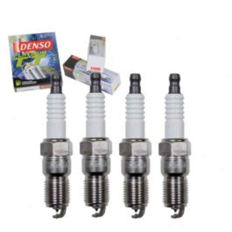 4 pc DENSO Platinum TT Spark Plugs for 1984-1985 Renault Fuego 2.2L L4