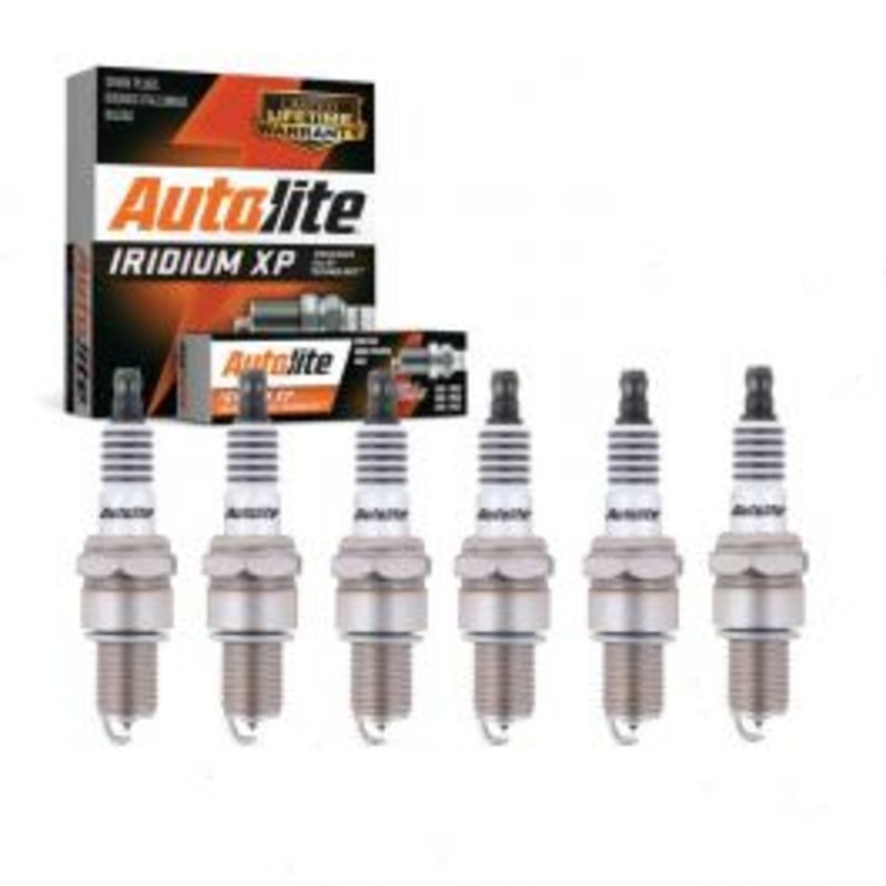 6 pc Autolite Iridium XP Spark Plug for 1989-2000 Dodge Caravan 3.0L V6
