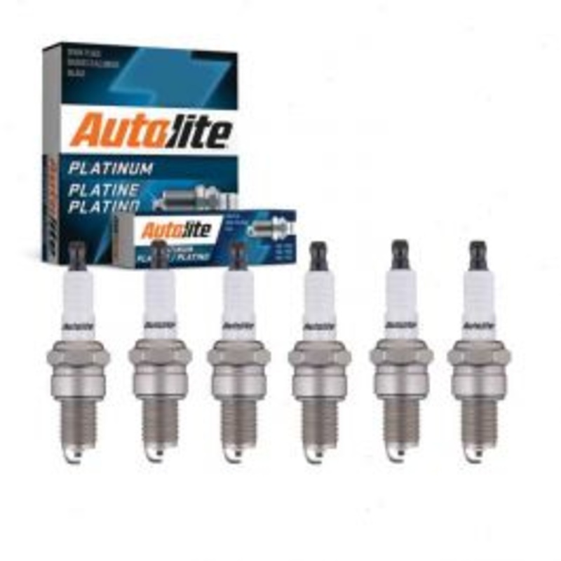 6 pc Autolite Platinum Spark Plug for 1960-1961 Jaguar XK150 3.4L 3.8L L6