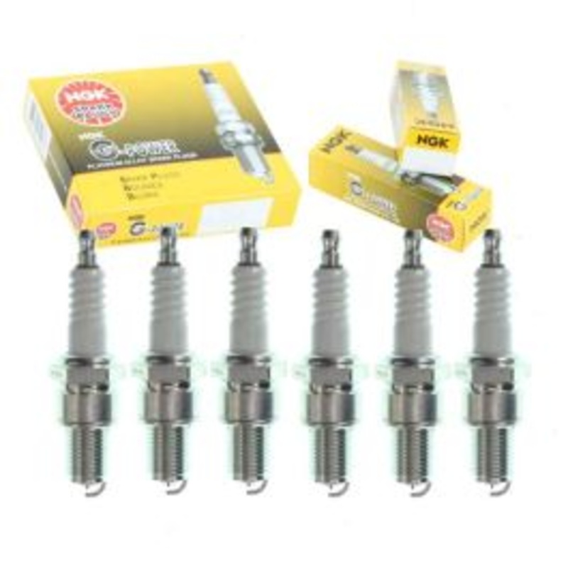 6 pc NGK G-Power Spark Plugs for 1968-1974 BMW 2800 2.8L L6
