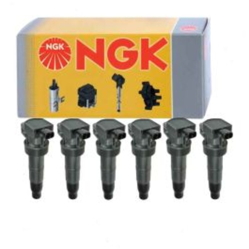 6 pc NGK Ignition Coils for 2006-2018 Kia Sedona 3.3L 3.5L 3.8L V6