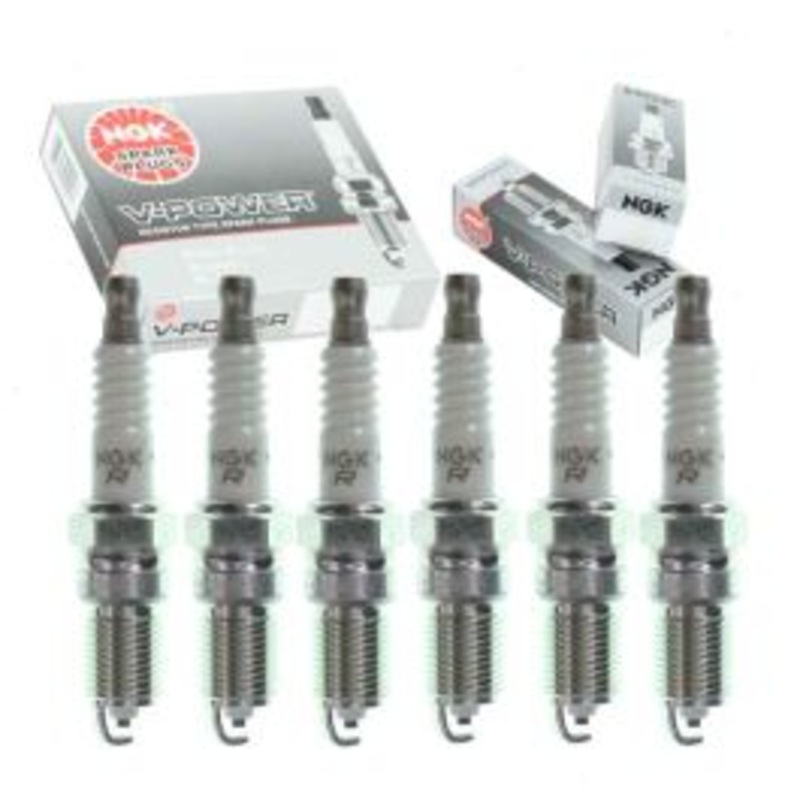 6 pc NGK V-Power Spark Plugs for 1992-1999 Pontiac Trans Sport 3.4L 3.8L V6