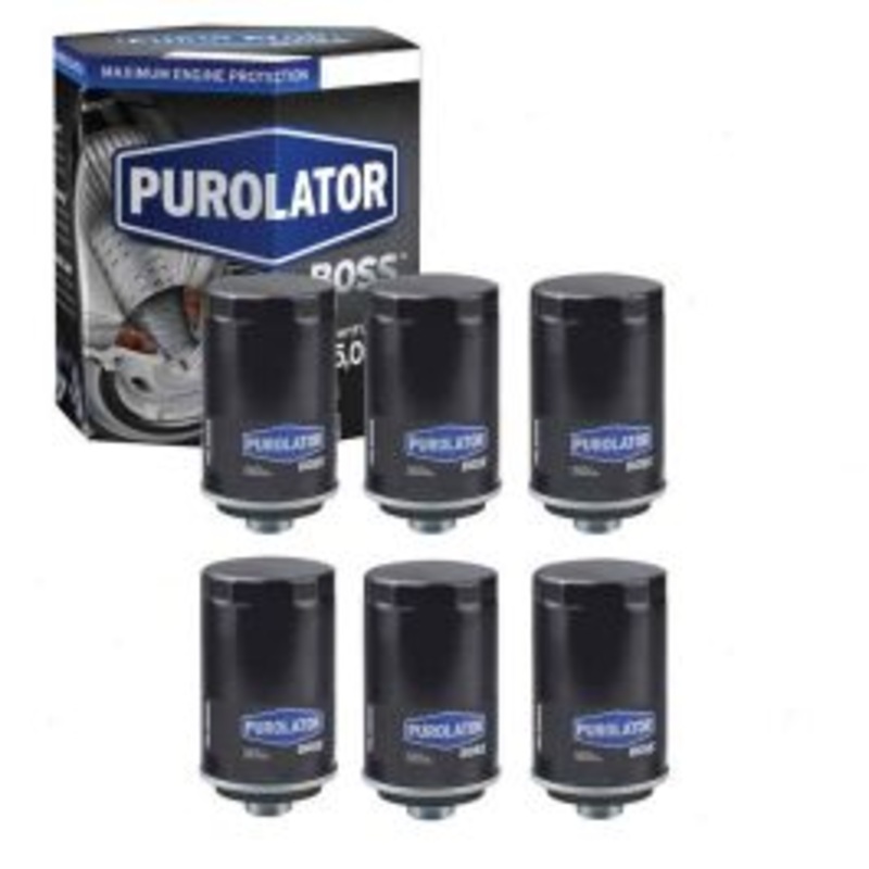 6 pc Purolator BOSS PBL35895 Engine Oil Filters