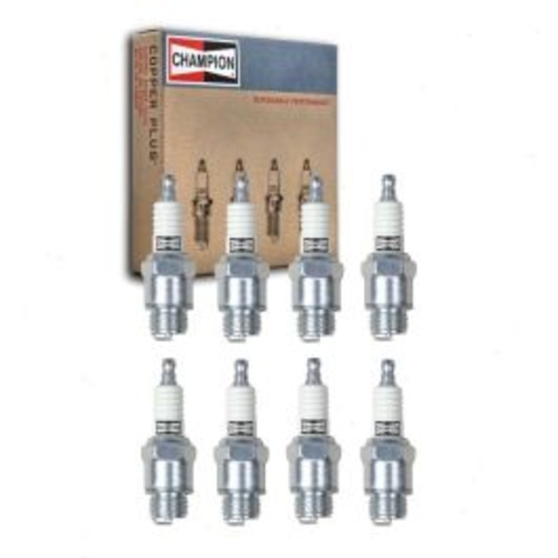 8 pc Champion Industrial Spark Plugs for 1933 Studebaker President Model 82