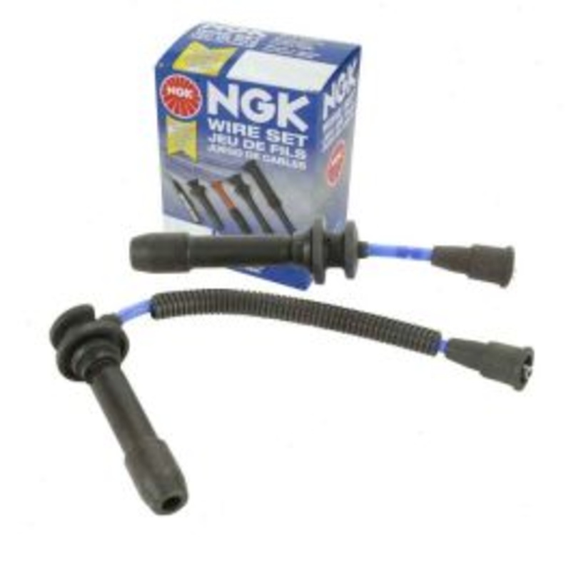 NGK Spark Plug Wire Set for 1998-2001 Kia Sephia 1.8L L4