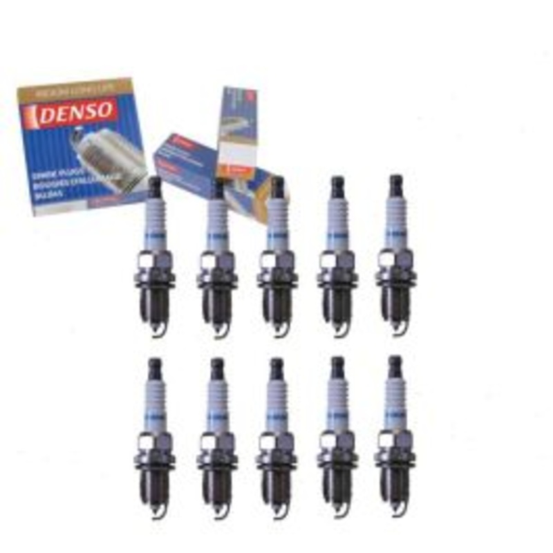 10 pc DENSO Iridium Long Life Spark Plugs for 1994-2003 Dodge Ram 3500 8.0L V10