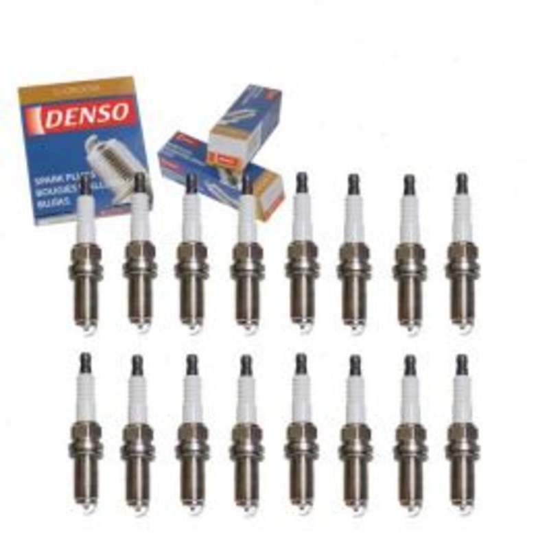 16 pc DENSO Standard U-Groove Spark Plugs for 2009-2010 Jeep Commander 5.7L V8