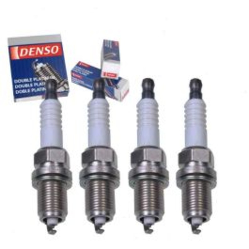 4 pc DENSO Double Platinum Spark Plugs for 1993-1997 Toyota Corolla 1.6L 1.8L L4