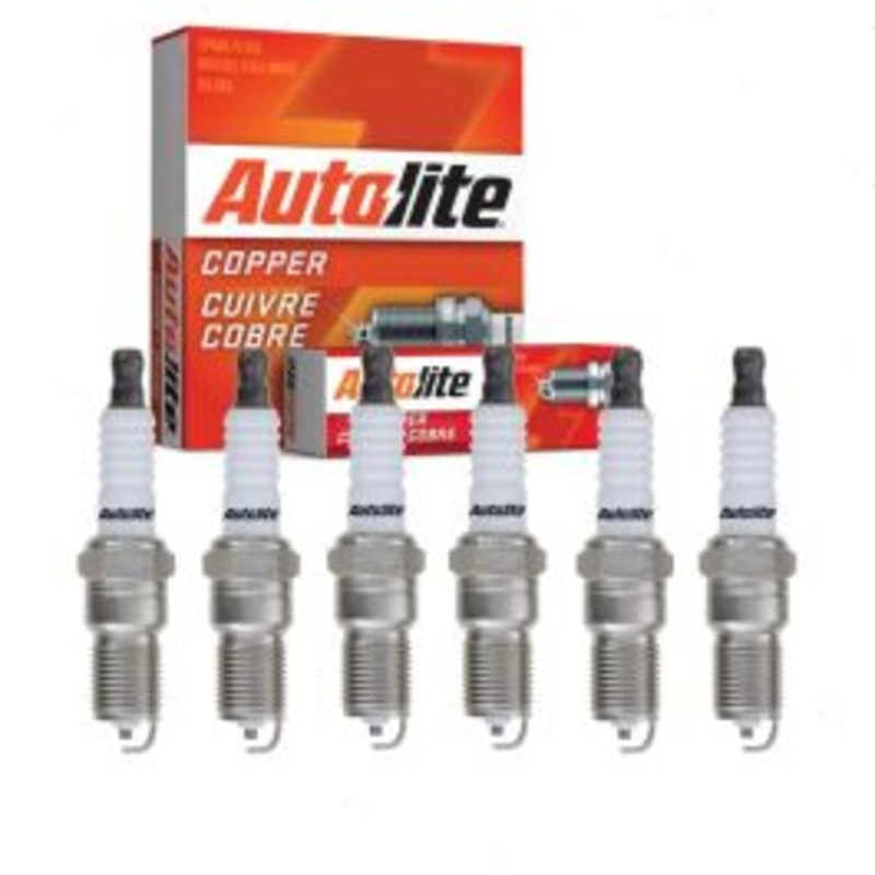 6 pc Autolite Copper Core Spark Plugs for 1995 Chevrolet Monte Carlo 3.1L V6
