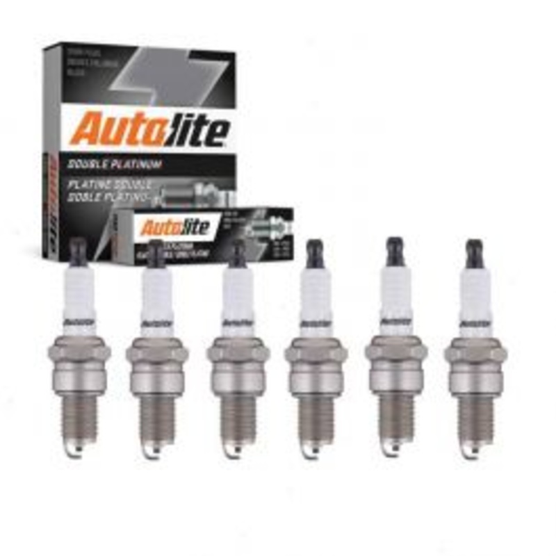 6 pc Autolite Double Platinum APP63 Spark Plug