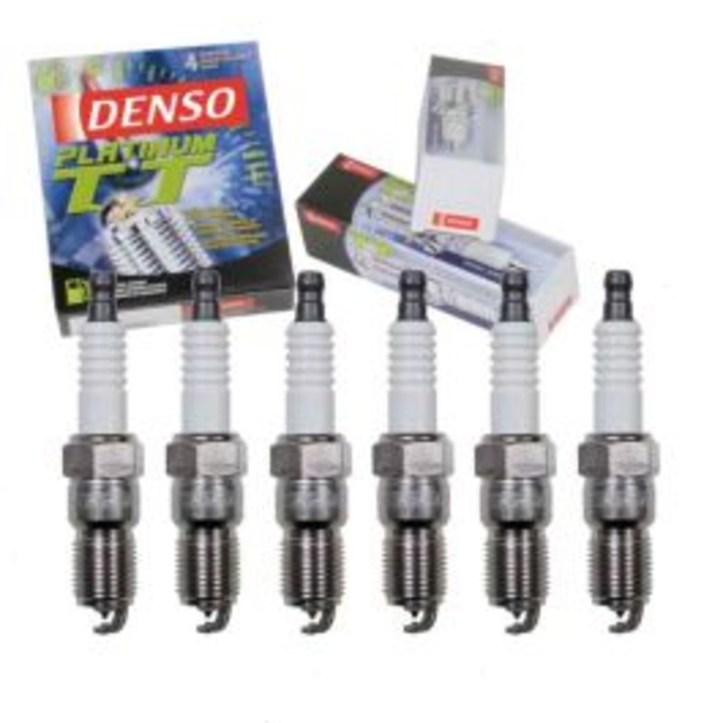 6 pc DENSO Platinum TT Spark Plugs for 1989-1995 Ford Thunderbird