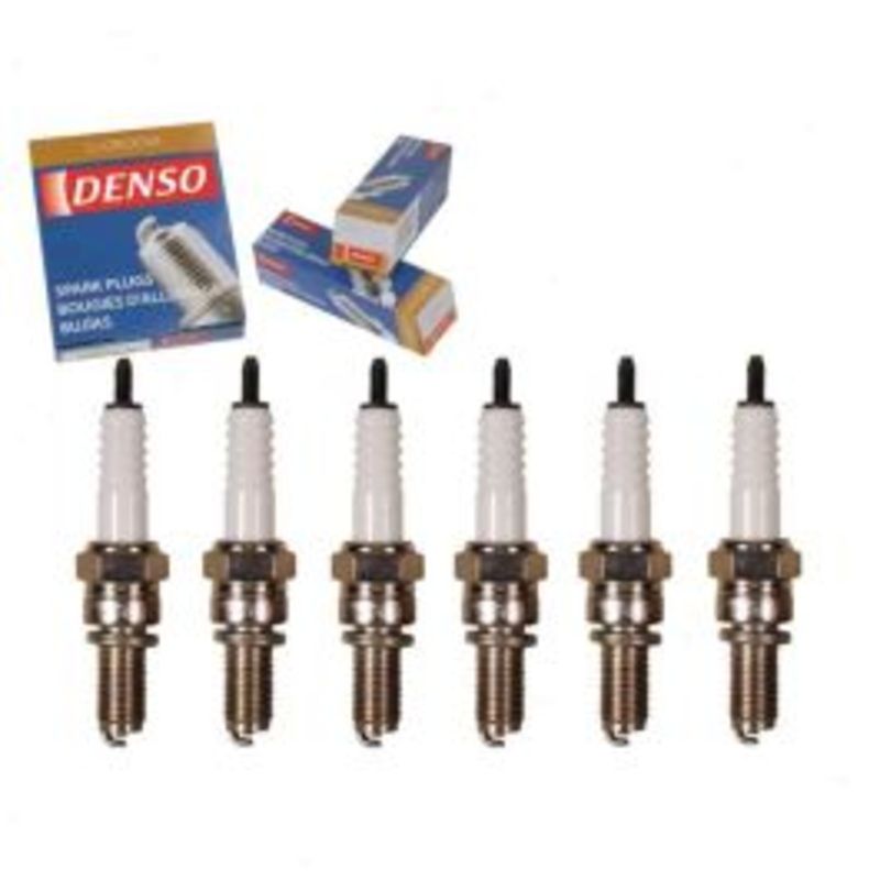 6 pc DENSO Standard U-Groove Spark Plugs for 1988 Dodge Dynasty 3.0L V6