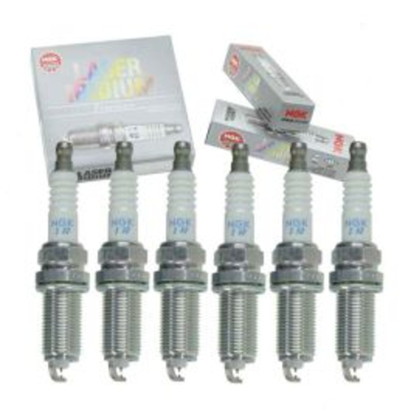 6 pc NGK Laser Iridium Spark Plugs for 2008-2016 Toyota Highlander 3.5L V6