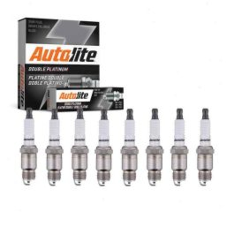 8 pc Autolite Double Platinum APP24 Spark Plug