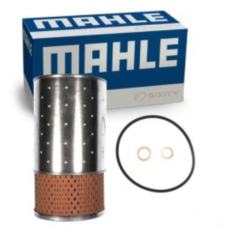 MAHLE OX Engine Oil Filter for 1990-1991 Mercedes-Benz 350SDL 3.4L L6