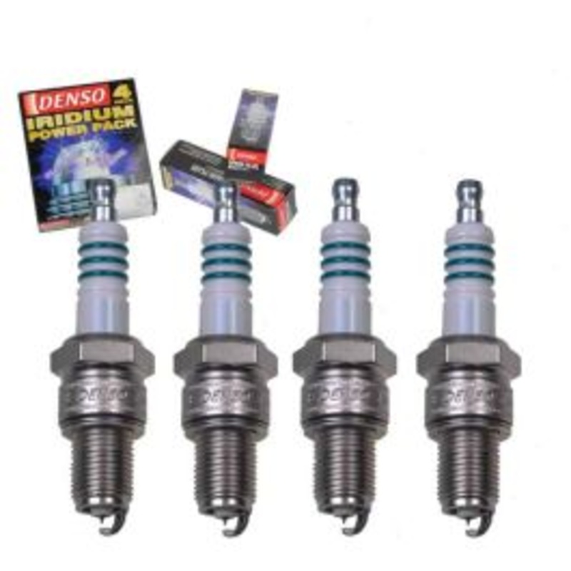 4 pc DENSO Iridium Power Spark Plugs for 1978-1987 Subaru Brat 1.6L 1.8L H4