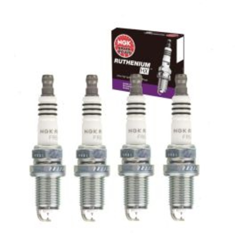 4 pc NGK Ruthenium HX Spark Plugs for 2006-2011 Kia Rio 1.6L L4
