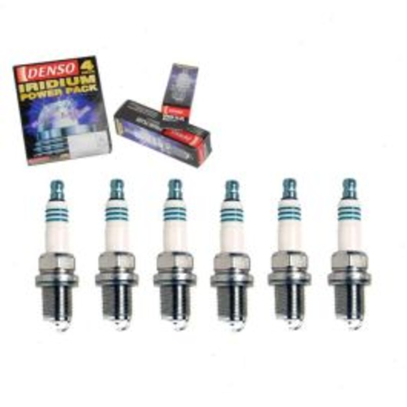 6 pc DENSO Iridium Power Spark Plugs for 1987-1990 Jeep Comanche 4.0L L6