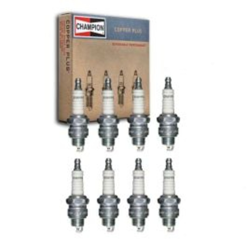 8 pc Champion Copper Plus Spark Plugs for 1965-1976 Dodge Monaco 6.3L 6.6L 7.0L 7.2L V8