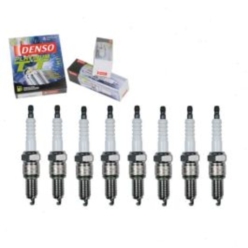 8 pc DENSO Platinum TT Spark Plugs for 1971-1972 Dodge P300 5.9L V8