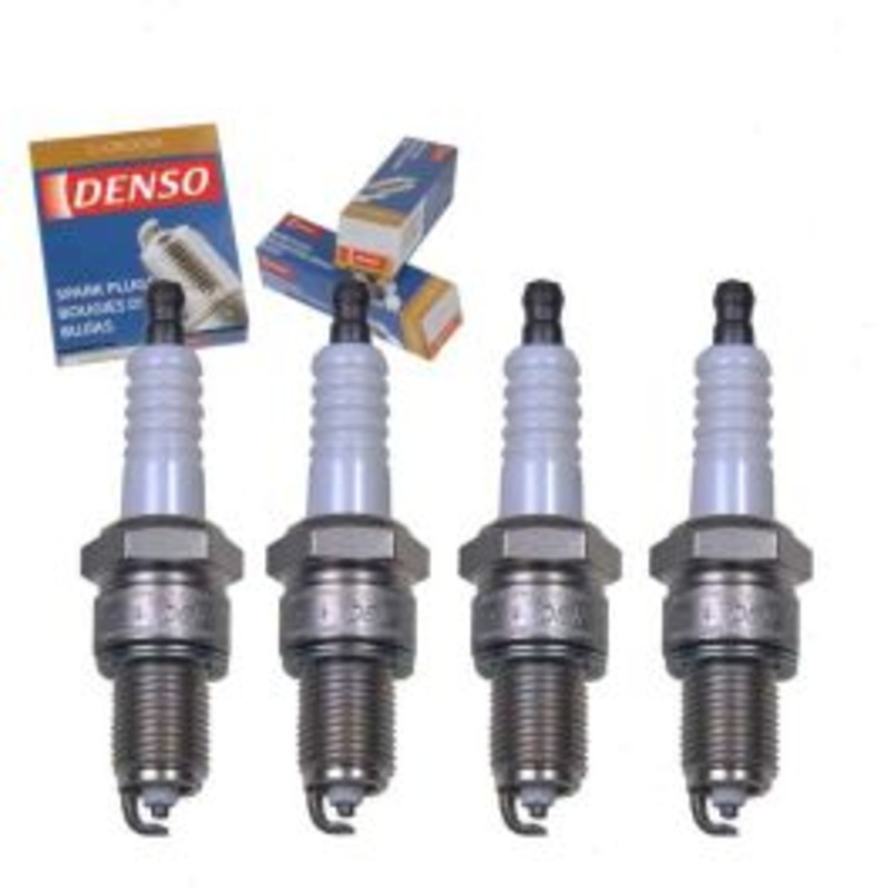 4 pc DENSO Standard U-Groove Spark Plugs for 1982-1985 GMC S15 1.9L L4