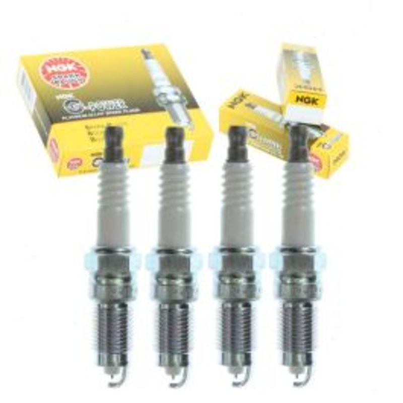 4 pc NGK G-Power Spark Plugs for 1983-1990 Ford Mustang 2.3L L4