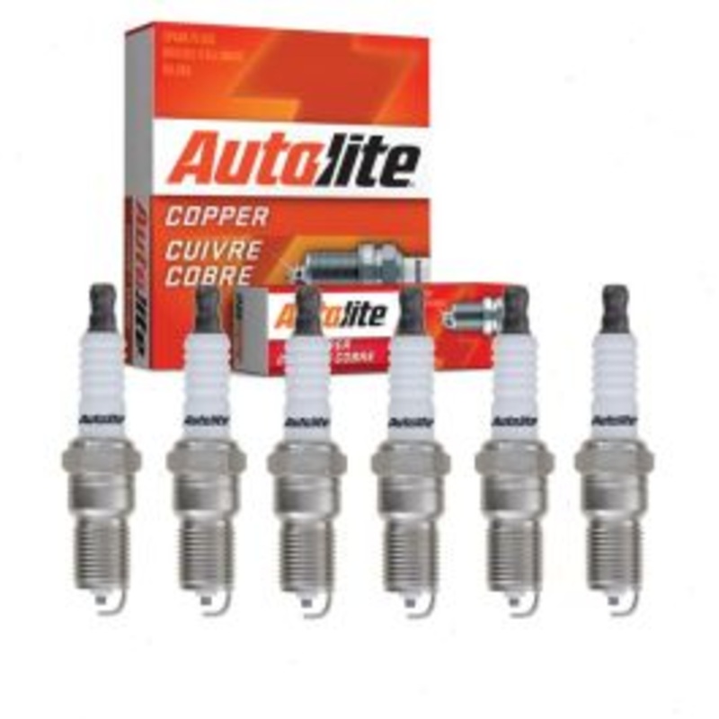 6 pc Autolite Copper Core Spark Plugs for 1996 Chevrolet G30 4.3L V6
