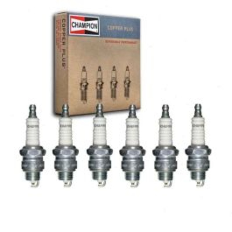 6 pc Champion Copper Plus Spark Plugs for 1960-1962 GMC V3000 Forward Control 5.0L V6