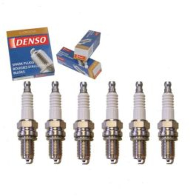 6 pc DENSO Standard U-Groove 3312 XU24EPR-U Spark Plugs