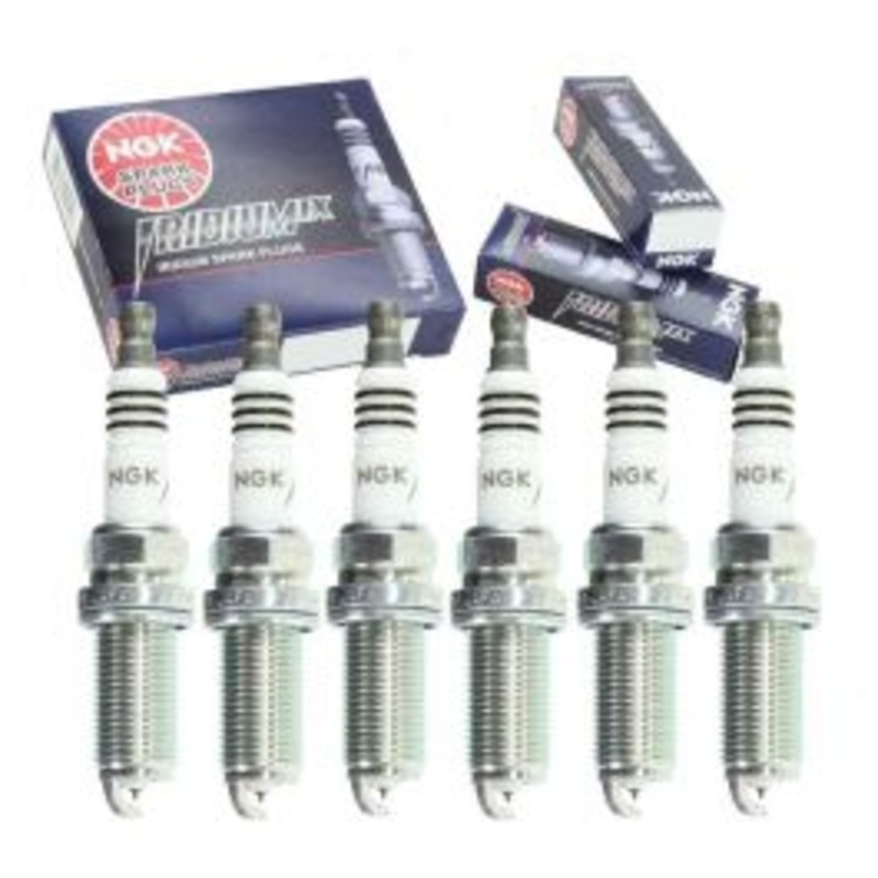 6 pc NGK Iridium IX Spark Plugs for 2006-2007 BMW 525xi 3.0L L6