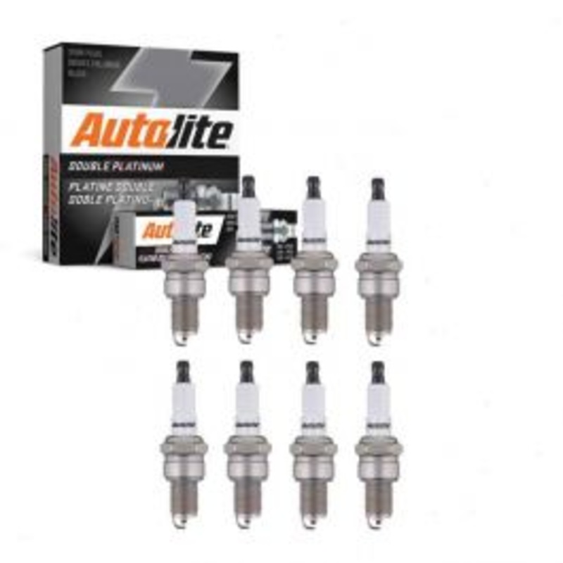 8 pc Autolite Double Platinum APP63 Spark Plug