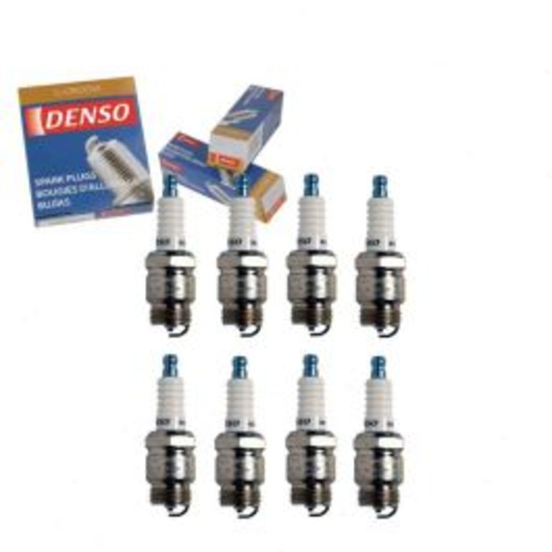 8 pc DENSO Standard U-Groove Spark Plugs for 1958-1971 Ford Country Squire 4.3L 4.7L 5.4L 5.8L 6.4L V8
